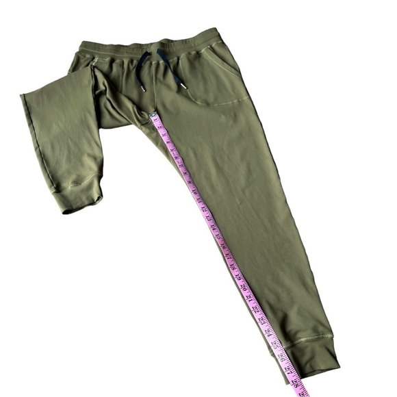 Zyia Active Unwind Women’s Olive Green Fitted Jogger Pants Wide Waistband, XL - Picture 10 of 10